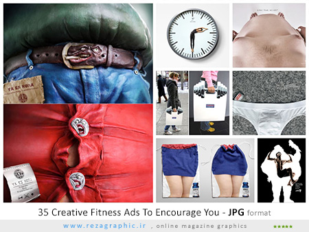 35 تصاویر تبلیغاتی تناسب اندام خلاق برای تشویق شما